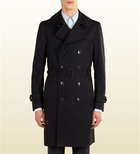 gucci long coat men|gucci trench coat men's.